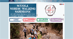 Desktop Screenshot of nordicwalkingsardegna.com